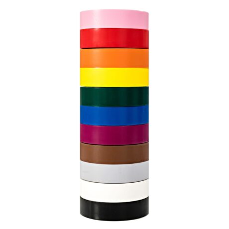 3/4" 66FT Pink Vinyl Electrical Tape - Image 2