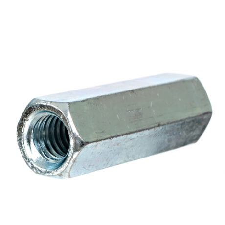 1/4-20 Zinc Allthread Coupling Nut - Image 2
