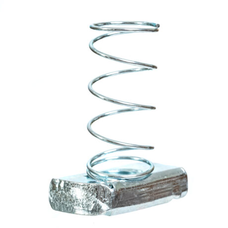 1/2-13 Strut Channel Spring Nut, Long Spring - Image 1