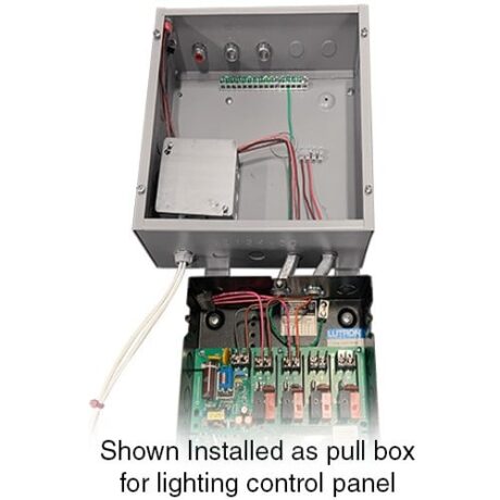NEMA TYPE 1 SCREW COVER ENCLOSURE WITH 1/2” K.O., 12” X 12” X 6” - Image 4