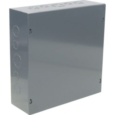NEMA TYPE 1 SCREW COVER ENCLOSURE WITH K.O. 12” X 12” X 4”
