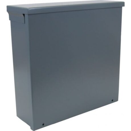 NEMA 3R SCREW COVER ENCLOSURE WITH K.O. 12” X 12” X 6”