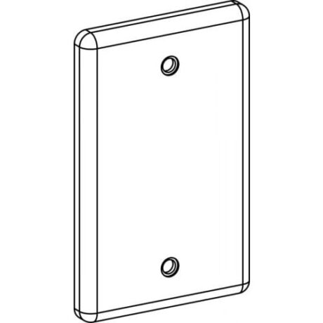 1-GANG PLASTIC WEATHERPROOF BOX COVER W/ GASKET DEVICE MOUNT - GRAY - Image 1