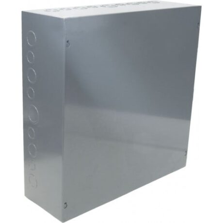 NEMA TYPE 1 SCREW COVER ENCLOSURE WITH K.O. 24” X 24” X 4” - Image 1