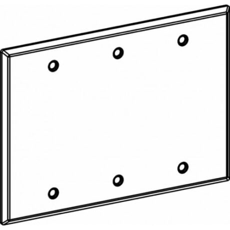 3-GANG WEATHERPROOF BLANK COVER