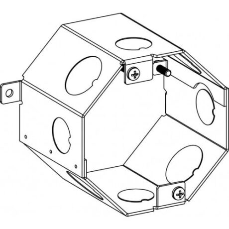 3” DEEP, 4” OCTAGONAL CONCRETE BOX