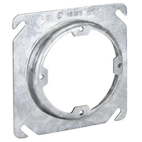 4S 1/2” RAISED STEEL PLASTER RING, DUAL DIR. - Image 4