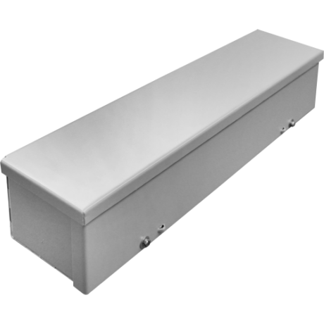 NEMA Type 3R Screw Cover Wiring Trough (Without K.O.) - Image 2