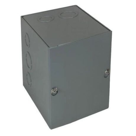 NEMA TYPE 1 SCREW COVER ENCLOSURES WITH K.O. 4” X 6” X 4” - Image 1