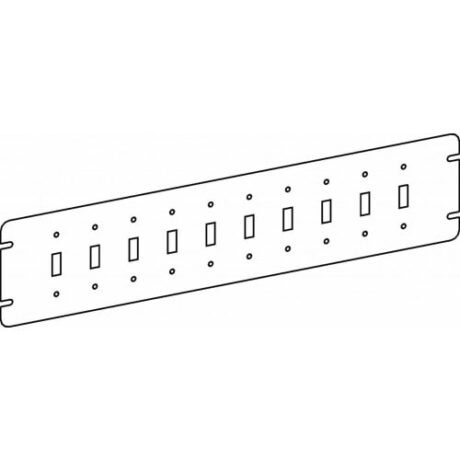 FLAT, 10-GANG SWITCH BOX TOGGLE SWITCH DEVICE COVER