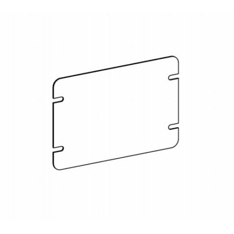 FLAT, 2-GANG SWITCH BOX BLANK DEVICE COVER