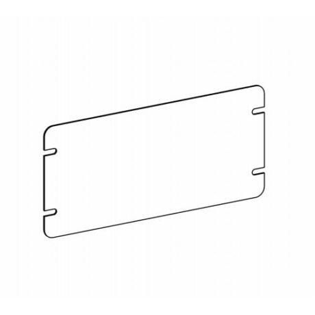 FLAT, 4-GANG SWITCH BOX BLANK DEVICE COVER