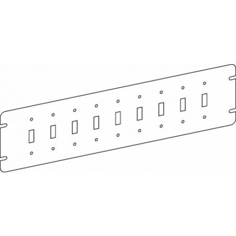 FLAT, 9-GANG SWITCH BOX TOGGLE SWITCH DEVICE COVER