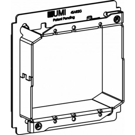 2-GANG ADJUSTABLE RING FOR 4S BOXES - Image 2