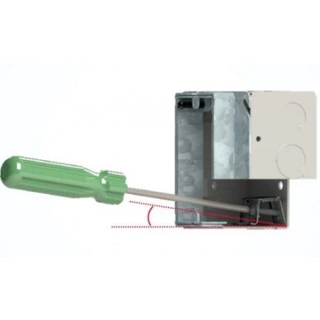 2-1/8” DEEP, 4” SQUARE (4S) DEEP BOX WELDED WITH ANGLED MC CLAMPS AND 10” PIGTAIL - Image 4