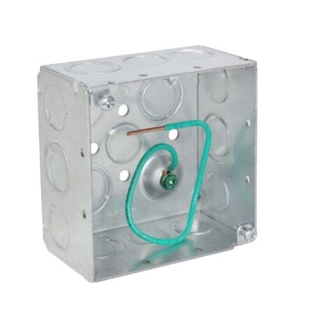 2-1/8” DEEP, 4” SQUARE (4S) DEEP BOX WELDED WITH MKO & 10” PT - Image 2