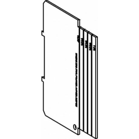 LOW-VOLTAGE PARTITION FOR FLAT TO 1” RINGS & DEEP 4S BOXES