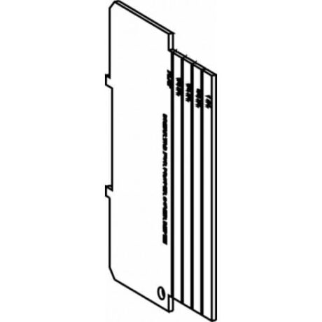 LOW-VOLTAGE PARTITION FOR FLAT TO 1” RINGS & 4S BOXES