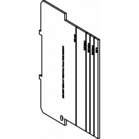 LOW-VOLTAGE PARTITION FOR 5/8” & 1-1/4” TO 2” RINGS & 4S BOXES