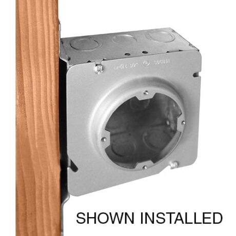 5S 1-1/4” RAISED STEEL PLASTER RING, DUAL DIR. - Image 3