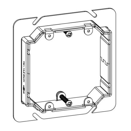 UL-APPROVED 2-GANG ADJUSTABLE RING FOR 5S BOXES - Image 2