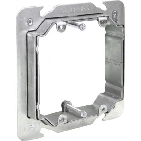 UL-APPROVED 2-GANG ADJUSTABLE RING FOR 5S BOXES