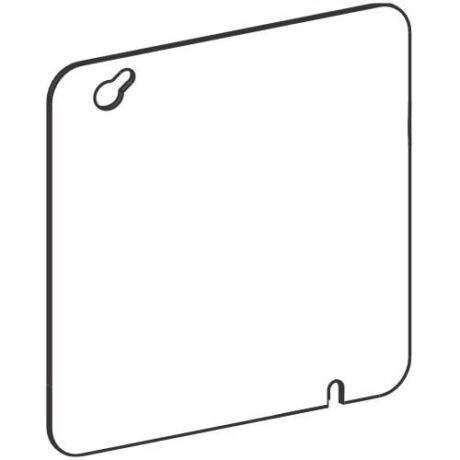 FLAT, 4-11/16” SQUARE (5S) BLANK COVER
