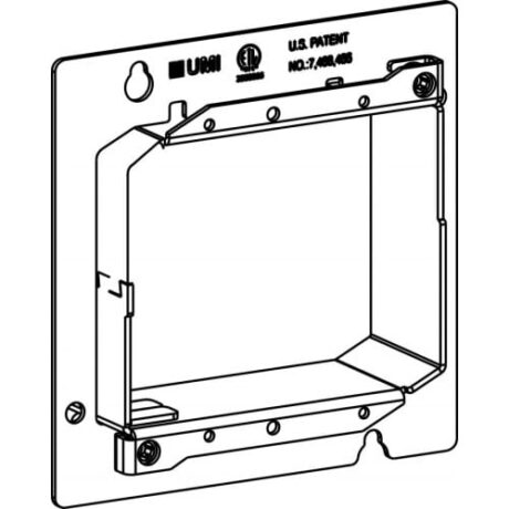 2-GANG ADJUSTABLE RING FOR 5S BOXES - Image 2