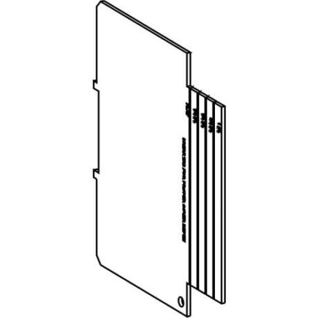 LOW-VOLTAGE PARTITION FOR FLAT TO 1” RINGS & 5S 2-1/2” DEEP BOXES