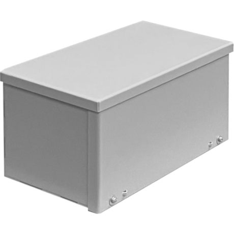 NEMA Type 3R Screw Cover Wiring Trough (Without K.O.)