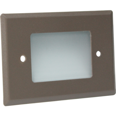 STEP LIGHT FACE PLATE-BR