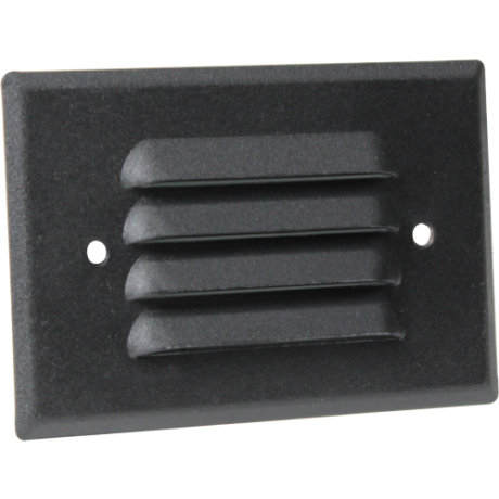 STEP LIGHT FACE PLATE-BK
