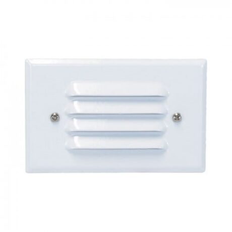 STEP LIGHT FACE PLATE-WH
