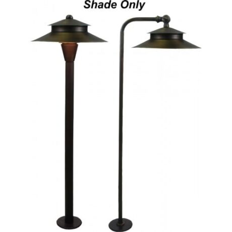 SHADE FOR B180 or B280 SERIES Antique Brass