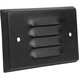 STEP LIGHT FACE PLATE-BK