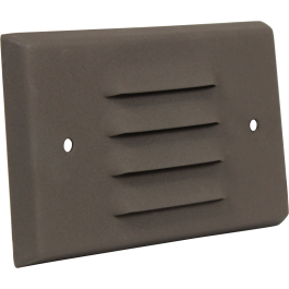 STEP LIGHT FACE PLATE-BR