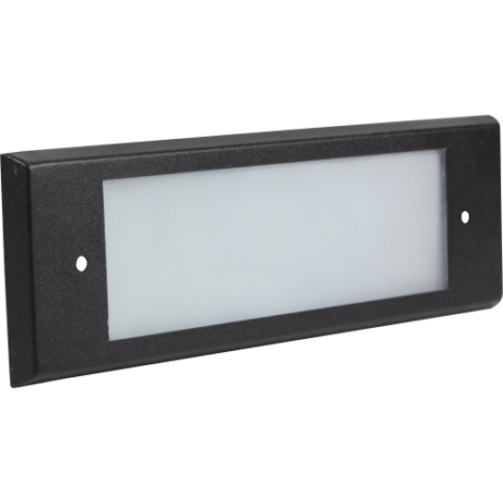 STEP LIGHT FACE PLATE-BK