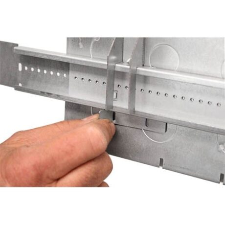 DROP-ON-BAR SLIDER BRACKET FOR PANCAKE & MULTIGANG BOXES BARB-SLIM - Image 7
