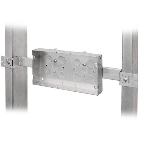 DROP-ON-BAR SLIDER BRACKET FOR PANCAKE & MULTIGANG BOXES BARB-SLIM - Image 9