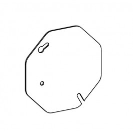 FLAT, 4” OCTAGONAL CONCRETE BOX BLANK COVER