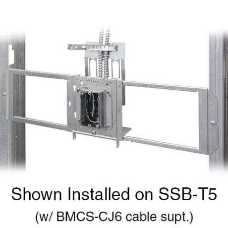 2-1/8” DEEP, 4” SQUARE (4S) DEEP BOX WELDED WITH ANGLED MC CLAMPS AND 10” PIGTAIL - Image 2