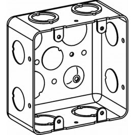 2-1/8” DEEP, 2-GANG DRAWN MULTIGANG HANDY BOX