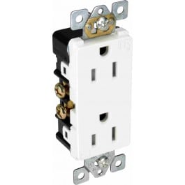 15A Decorative Receptacle, Tamper Resistant