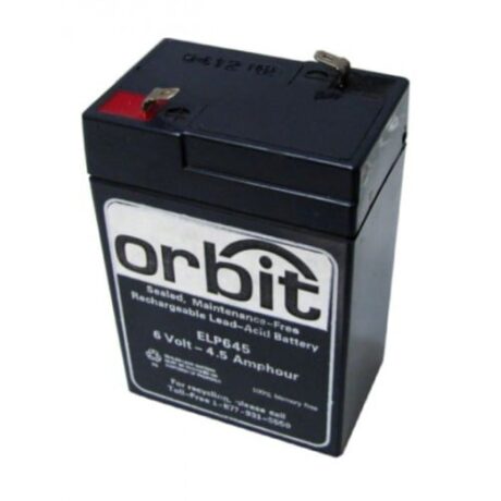 6V 4.5AH SEALED LEAD-ACID CADMIUM REPLACEMENT BATTERY EB-6