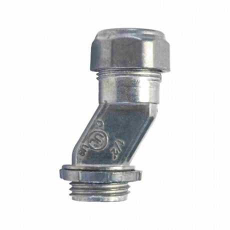 ZINC DIE-CAST EMT OFFSET CONNECTORS COMPRESSION TYPE OCC-50