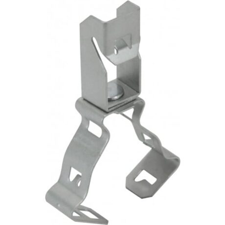 CONDUIT TO ANGLE PURLIN CLIP, 1/2” - 3/4” EMT, FLANGE 3/32" MAX F123812M