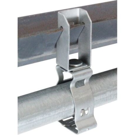 CONDUIT TO ANGLE PURLIN CLIP, 1/2” - 3/4” EMT, FLANGE 3/32" MAX F123812M - Image 2