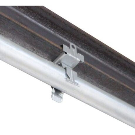 CONDUIT TO FLANGE CLIPS, BOTTOM MOUNT, PUSH IN, 1/2” - 1” EMT, 1/8” - 3/4” FLANGE F16P24 - Image 2