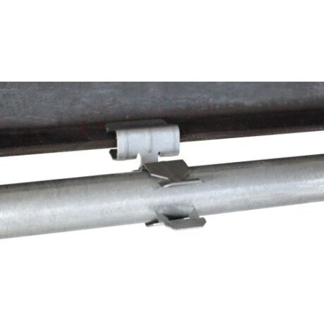 CONDUIT TO FLANGE CLIPS, SIDE MOUNT, PUSH IN, 1/2” - 1” EMT, 1/8” - 3/4” FLANGE F16P24SM - Image 2
