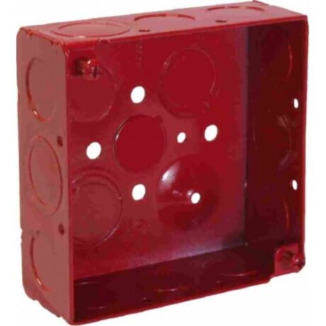 1-1/2” DEEP, 4” SQUARE FIRE ALARM BOX WELDED WITH MKO FA-4SB-MKO